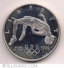 Image #2 of 1996 Atlanta Olympics - High Jump Dollar 1996 P 