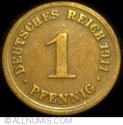 Image #1 of 1 Pfennig 1911 F