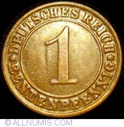 1 Rentenpfennig 1924 E