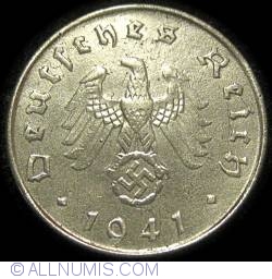 Image #2 of 10 Reichspfennig 1941 G