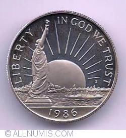 Half Dollar 1986 S - Centenarul Statuii Libertatii