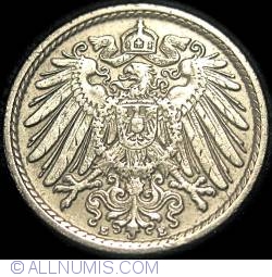 5 Pfennig 1906 E