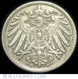 5 Pfennig 1908 D