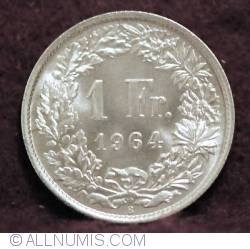 Image #2 of 1 Franc 1964 B