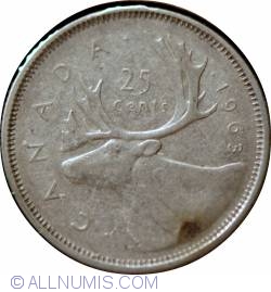 Image #2 of 25 Cents 1963