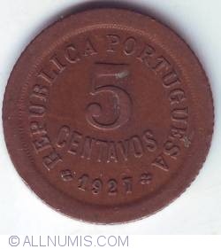 Image #1 of 5 Centavos 1927