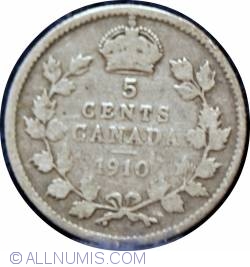 Image #2 of 5 Cents 1910