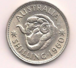 Image #2 of 1 Shilling 1960