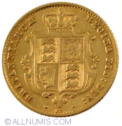 Image #1 of Half Sovereign 1864