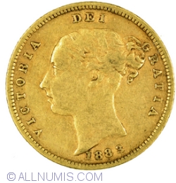 Image #1 of Half Sovereign 1883