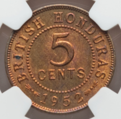 Image #1 of 5 Cents 1952