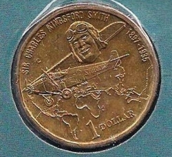 Image #1 of 1 Dolar 1997 C - Sir Charles Kingsford Smith
