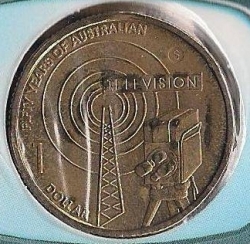 1 Dolar 2006 S - 50 de ani de Televiziune