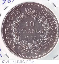 Image #1 of 10 Francs 1967