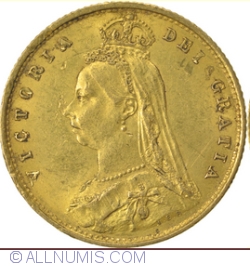 Image #1 of Half Sovereign 1887