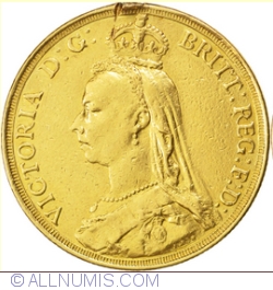 Image #2 of 2 Pounds 1887
