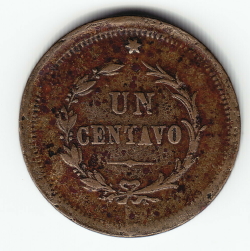Image #1 of 1 Centavo 1874