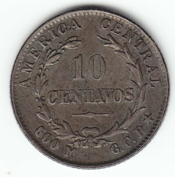Image #1 of 10 Centavos 1917 SJ