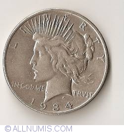 Image #2 of Peace Dollar 1934 S
