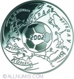 3 Ruble 2002 - Cupa Mondiala La Fotbal