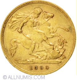 Image #2 of Half Sovereign 1900