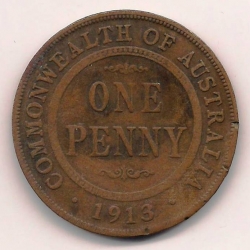 1 Penny 1913