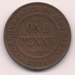 Image #1 of 1 Penny 1921