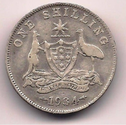 Image #2 of 1 Shilling 1934