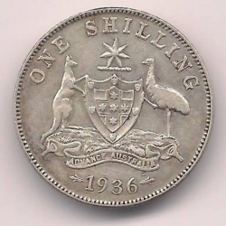 Image #1 of 1 Shilling 1936