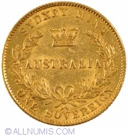 Image #1 of 1 Sovereign 1866