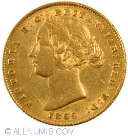 Image #2 of 1 Sovereign 1866