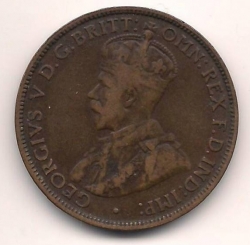 Image #2 of 1/2 Penny 1918