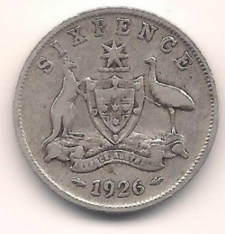 Image #1 of 6 Pence 1926