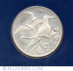 Image #2 of 1 Dollar 1977
