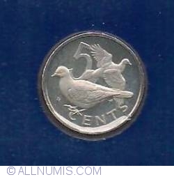 Image #2 of 5 Cents 1977
