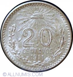 Image #1 of 20 Centavos 1911