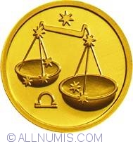 Image #2 of 25 Roubles 2002 - Libra