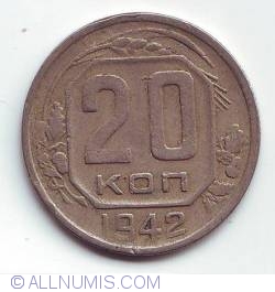 Image #1 of 20 Kopeks 1942
