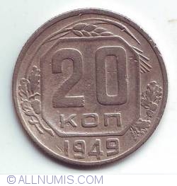 Image #1 of 20 Kopeks 1949