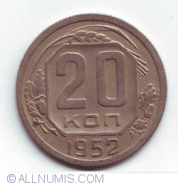 Image #1 of 20 Kopeks 1952