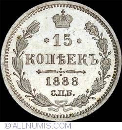 15 Kopeks 1888