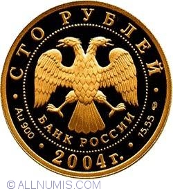 100 Ruble 2004 - A II-a Expeditie Kamchatka