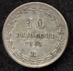 Image #1 of 10 Baiocchi 1865 (XXR)