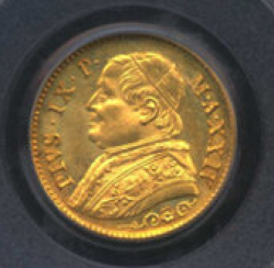 Image #2 of 10 Lire 1869 (XXIVR)