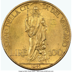 Image #1 of 100 Lire 1941 (III)