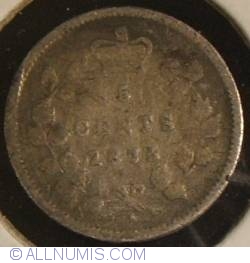 5 Cents 1875 H (large date)