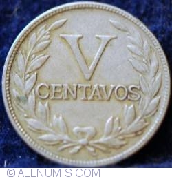 Image #2 of 5 Centavos 1922