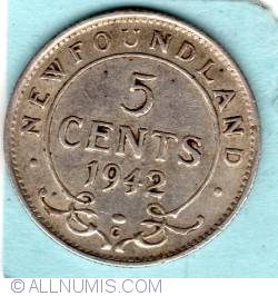 Image #1 of 5 Cents 1942