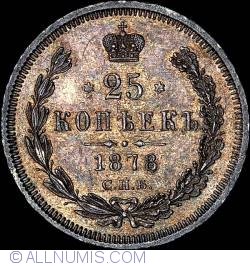 Image #1 of 25 Kopeks 1878