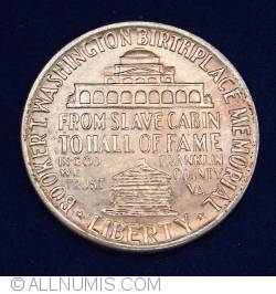 Half Dollar 1946 - Booker T. Washington - Dintr-o Coliba De Sclavi In Hall Of Fame